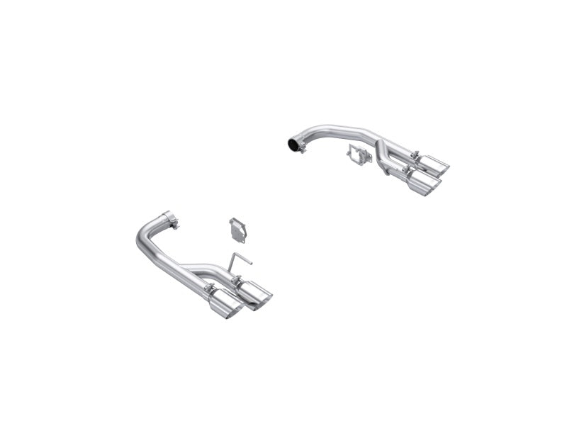 MBRP 2024+ Mustang GT 5.0L Aluminized Steel 2.5in Axle-Back Exhaust w/ Dual-Rear Quad Exhaust Tips MBRP