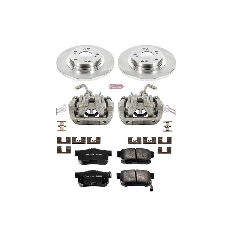 Power Stop 00-09 Honda S2000 Rear Autospecialty Brake Kit w/Calipers PowerStop