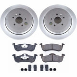 Power Stop 13-18 Lincoln MKT Rear Z17 Evolution Geomet Coated Brake Kit