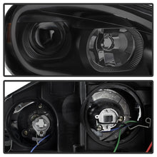 Load image into Gallery viewer, xTune 06-13 Chevrolet Impala LED Light Bar Headlights - Black Smoke (PRO-JH-CIM06-LB-BSM)