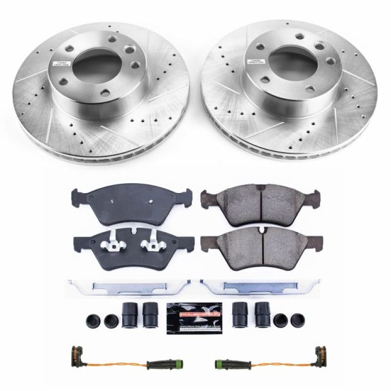 Power Stop 05-10 Mercedes-Benz G55 AMG Front Z23 Evolution Sport Brake Kit PowerStop