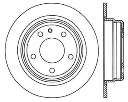 StopTech Drilled Sport Brake Rotor Stoptech