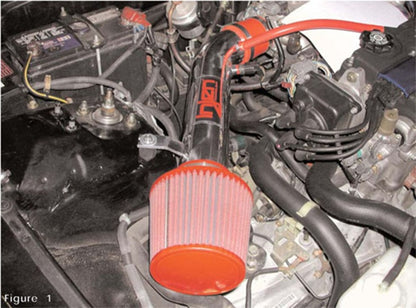 Injen 1999-2000 Honda Civic Si L4-1.6L IS Short Ram Cold Air Intake System (Black) - IS1560BLK