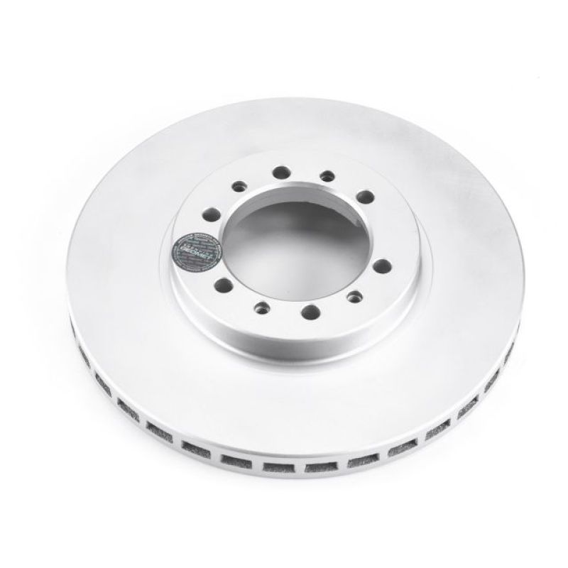 Power Stop 91-96 Mitsubishi Montero Front Evolution Geomet Coated Rotor PowerStop