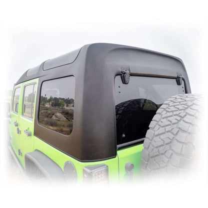 Turn Offroad 07-18 Jeep JK 4 Door Safari Hardtop 2-Piece White