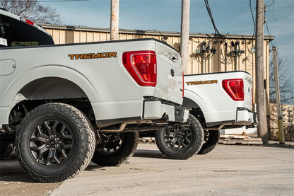 Corsa Xtreme, Sport / 3.0 in Cat-Back 4.0 in Single Tips | 2022-23 Ford F-150 Tremor 5.0L V8 -Black PVD CORSA Performance