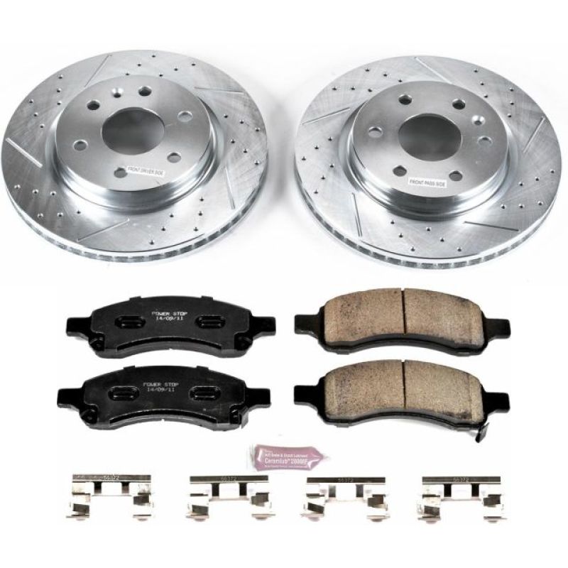 Power Stop 08-17 Buick Enclave Front Z36 Truck & Tow Brake Kit PowerStop