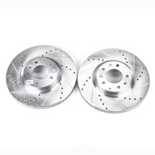 Load image into Gallery viewer, Power Stop 06-07 Mazda 6 Front Evolution Drilled &amp; Slotted Rotors - Pair