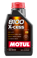 Motul Synthetic Engine Oil 8100 5W30 X-CESS 1L