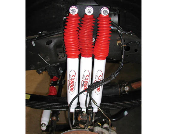 Tuff Country Front Triple Shock Kit – 1999–2004 Ford F-250 / F-350 4WD (75290)