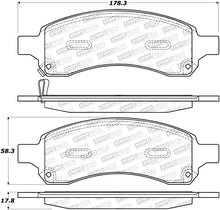 Load image into Gallery viewer, StopTech Street Disc Rear Brake Pads - 305.11690