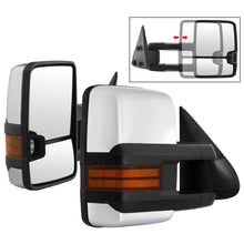 Load image into Gallery viewer, xTune Chevy Silverado 99-06 G3 LED Signal Telescoping Mirror Chrome - SET MIR-CS03S-G3C-MA-AM-SET