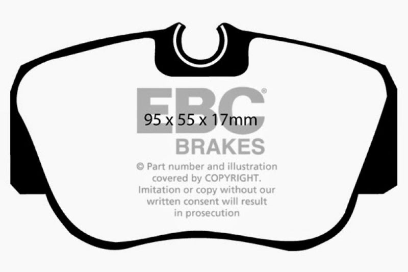 EBC Ultimax2 Front Brake Pads - UD487 EBC