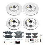 Power Stop 2015 Mercedes-Benz ML400 Front & Rear Eurostop Brake Kit