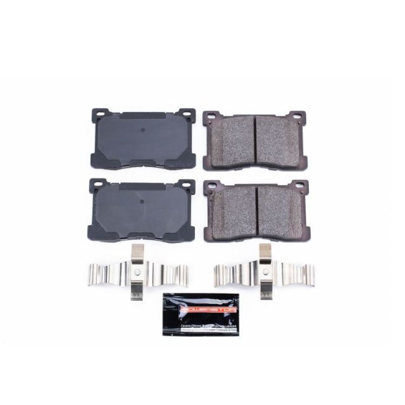 Power Stop 12-16 Hyundai Equus Front Z23 Evolution Sport Brake Pads w/Hardware PowerStop