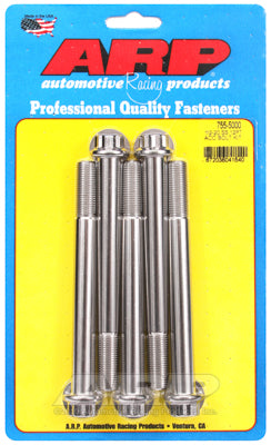 ARP 1/2 Inch -20 x 5.000 12pt SS Bolts (5/pkg) ARP
