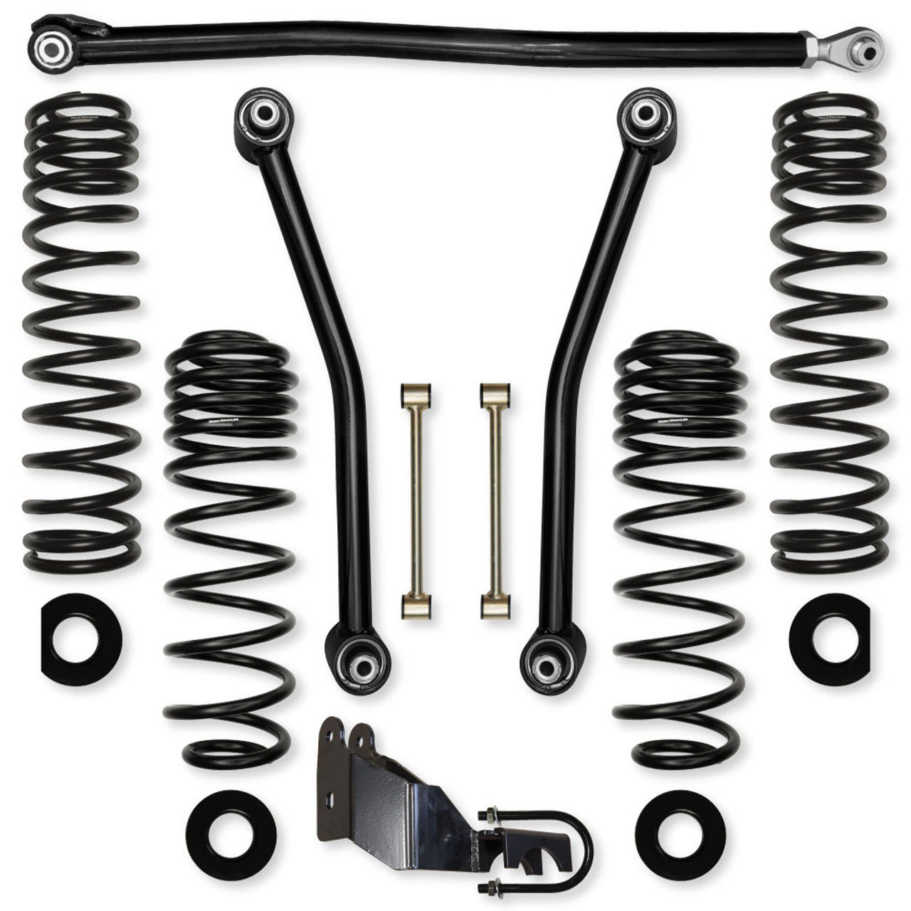 Rock Krawler 2018+ Jeep Wrangler JLU 4DR 3.5in X Factor (No Limits) Coilover System