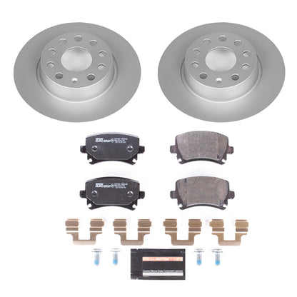 Power Stop 2013 Audi A3 Quattro Rear Euro-Stop Brake Kit PowerStop
