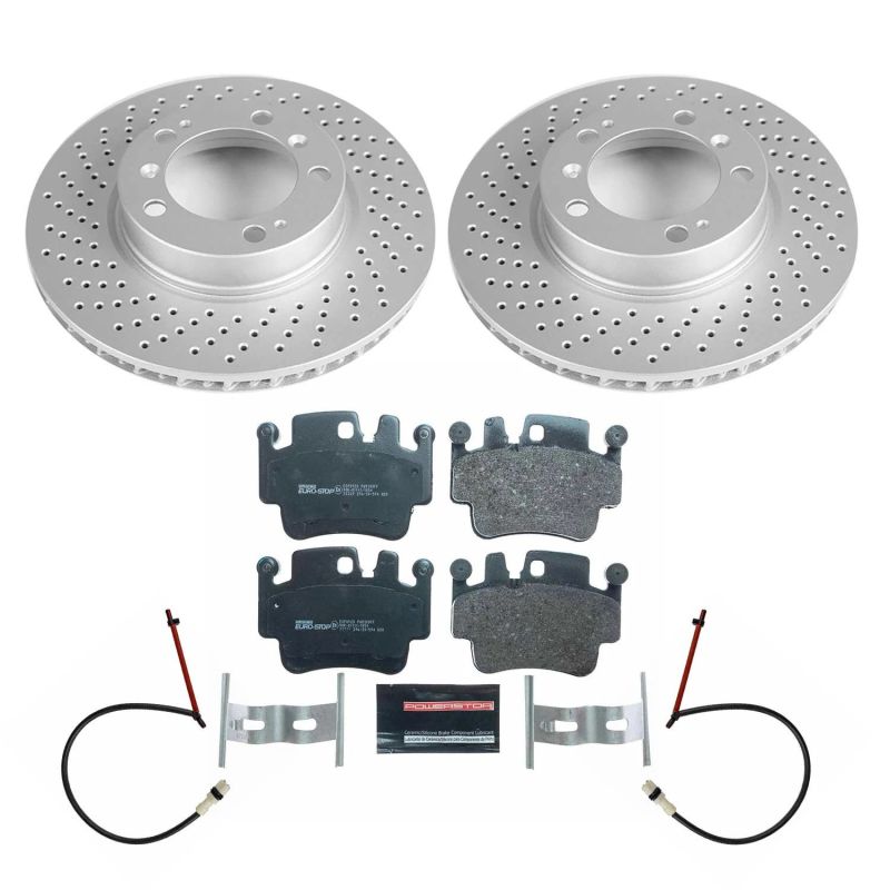 Power Stop 99-05 Porsche 911 Front Euro-Stop Brake Kit PowerStop