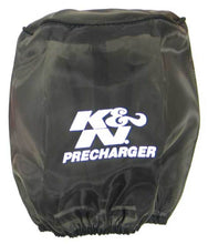 Load image into Gallery viewer, K&amp;N Precharger Air Filter Wrap Round Straight Black 5in ID x 6in Height