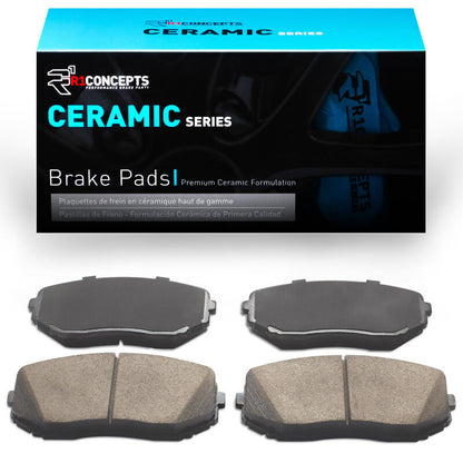 R1 Front Ceramic Brake Pads 2018-2026 Mitsubishi Montero Sport (Mexico) & More - 2310-2459-00