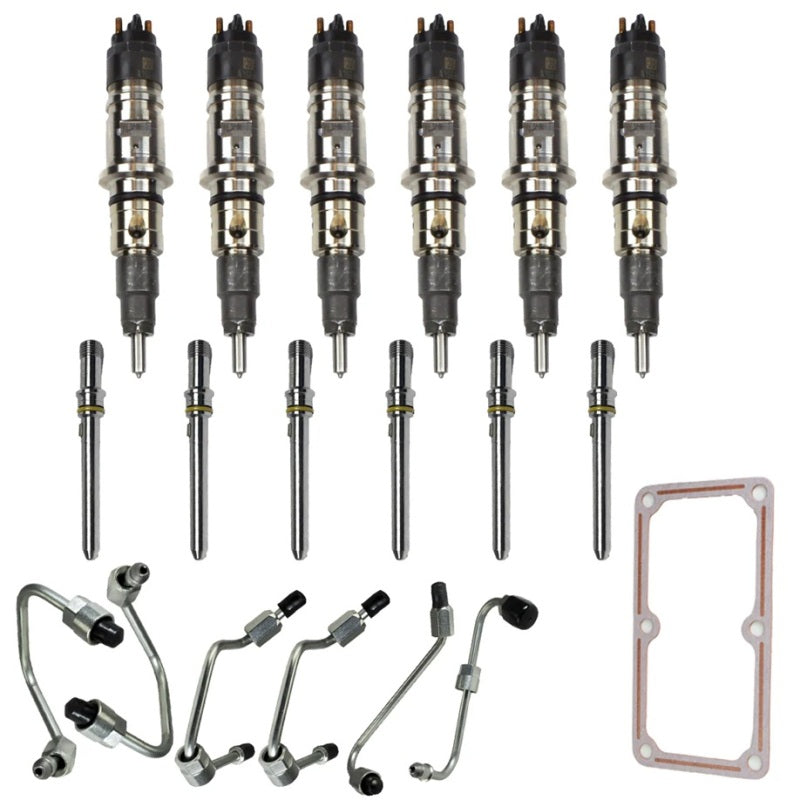 Industrial Injection 13-18 Dodge Ram 6.7L Injector Pack w/ Connecting Tubes & Fuel Lines Industrial Injection