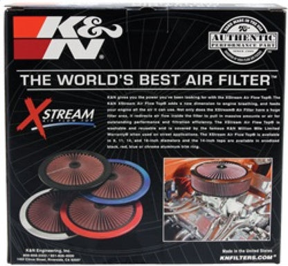 K&N X-Stream Top Filter Only 11in - Black K&N Engineering