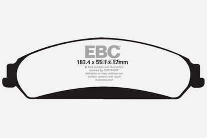 EBC GreenStuff Front Brake Pads - DP22139 EBC