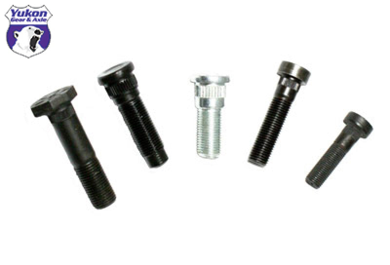 Yukon Gear Model 20 & Model 35 Axle Stud 1/2in-20 X 1.625 Length / 0.620in Dia. Knurl Yukon Gear & Axle