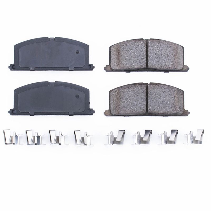 Power Stop 85-88 Chevrolet Nova Front Z17 Evolution Ceramic Brake Pads w/Hardware PowerStop