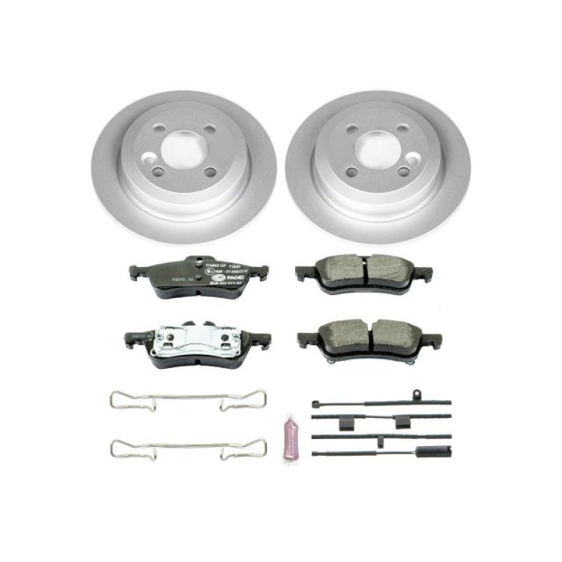 Power Stop 07-08 Mini Cooper Rear Euro-Stop Brake Kit PowerStop