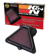 Load image into Gallery viewer, K&amp;N 11-13 Kawasaki ZX10R Ninja Replacement Air Filter