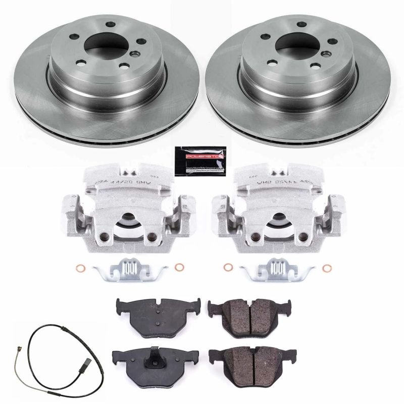 Power Stop 16-18 BMW X5 Rear Autospecialty Brake Kit w/Calipers PowerStop