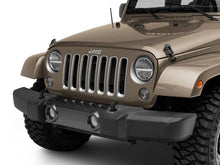 Load image into Gallery viewer, Raxiom 97-18 Jeep Wrangler TJ &amp; JK Axial 7-In LED Headlights w/ DRL - Blk Housing (Clear Lens)