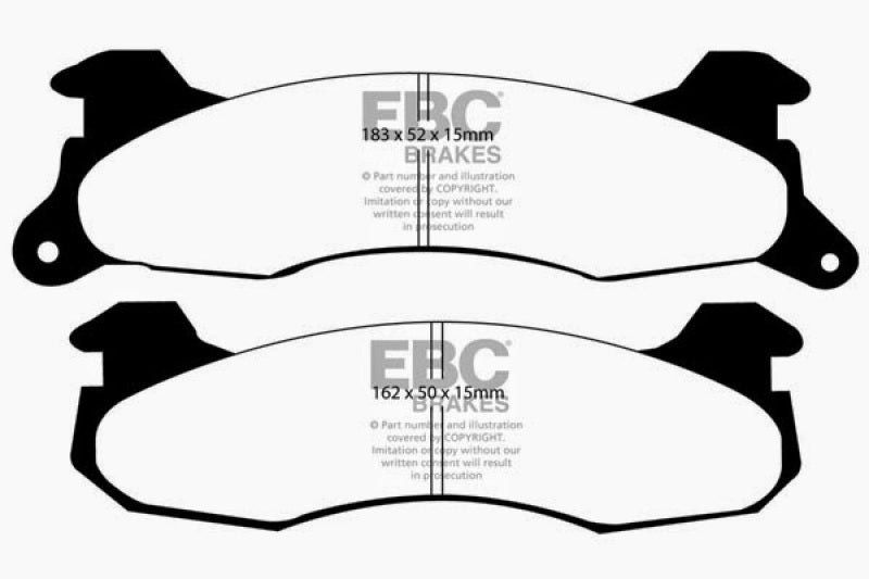 EBC GreenStuff Rear Brake Pads - DP21161 EBC
