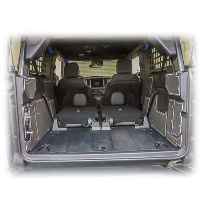 Turn Offroad 2021+ Ford Bronco (2 Door) Cargo Area Foam Protector Kit Black