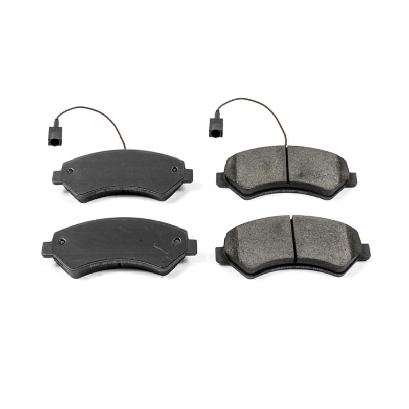 Power Stop 2019 Ram ProMaster 1500 Front Z16 Evolution Ceramic Brake Pads PowerStop