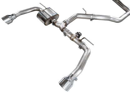 AWE 22-26 Hyundai Elantra N SwitchPath Cat-Back Exhaust - Chrome Silver Tips