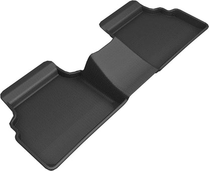 3D MAXpider 2020+ Kia K5 FWD Kagu 2nd Row Floormats - Black 3D MAXpider