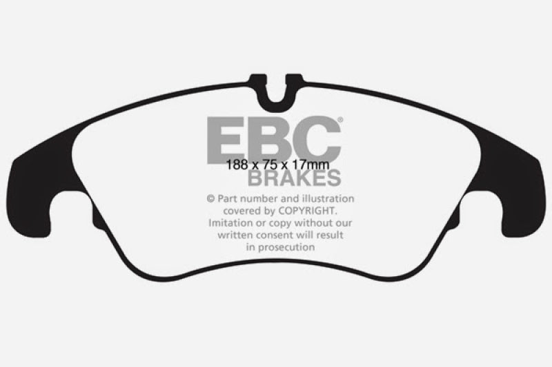 EBC GreenStuff Front Brake Pads - DP22022 EBC