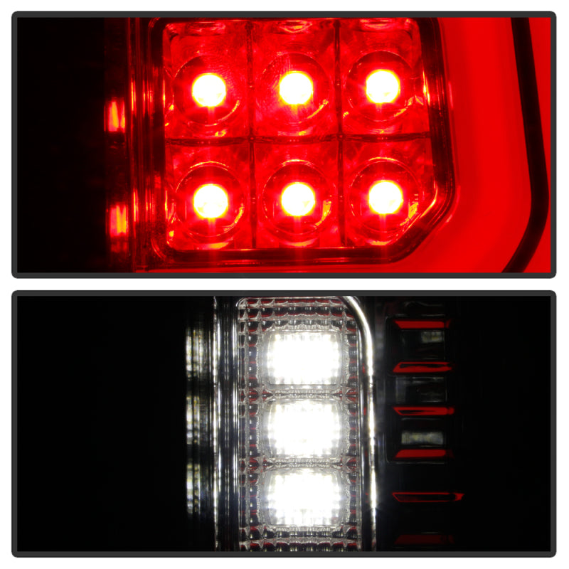 Spyder Chevy Silverado 19-20 LED Tail Light Chrome ALT-YD-CS19HAL-C SPYDER
