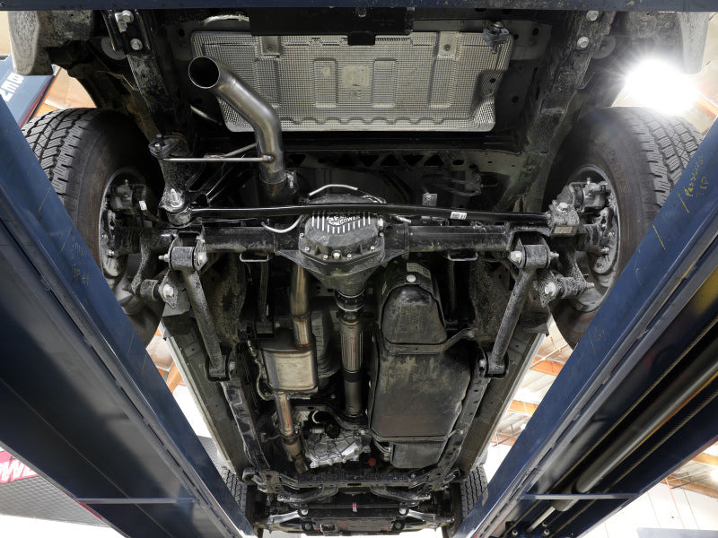 aFe Apollo GT Series 3in 409SS Cat-Back Ford Bronco 2021 L4 2.3L/V6 2.7L - Polished aFe