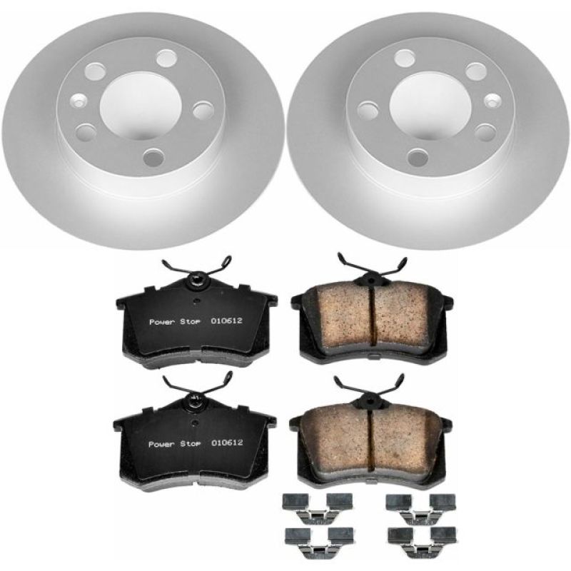 Power Stop 98-10 Volkswagen Beetle Rear Z23 Evolution Sport Coated Brake Kit PowerStop