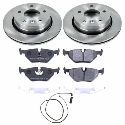 Power Stop 2000 BMW 323Ci Rear Track Day Brake Kit PowerStop
