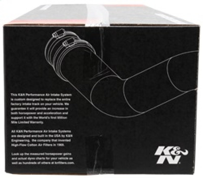 K&N 13-14 Chevy Malibu 3.6L 69 Series Typhoon Perf Intake Kit K&N Engineering