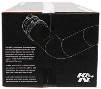K&N 2015 Jeep Renegade L4-2.4L High Flow Performance Air Intake Kit K&N Engineering