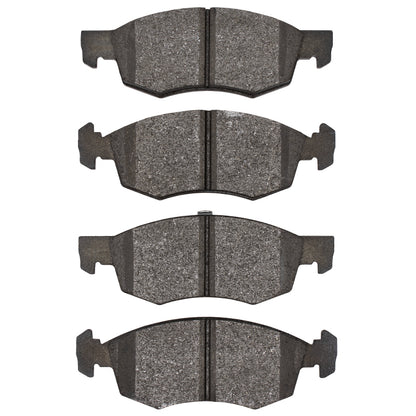 R1 Front Semi-Metallic Brake Pads 2015-2018 Dodge Vision (Mexico) - 2311-1906-00