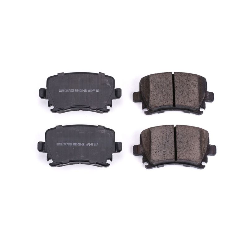 Power Stop 06-09 Audi A3 Rear Z16 Evolution Ceramic Brake Pads PowerStop