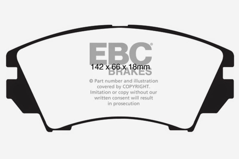 EBC GreenStuff Front Brake Pads - DP22014