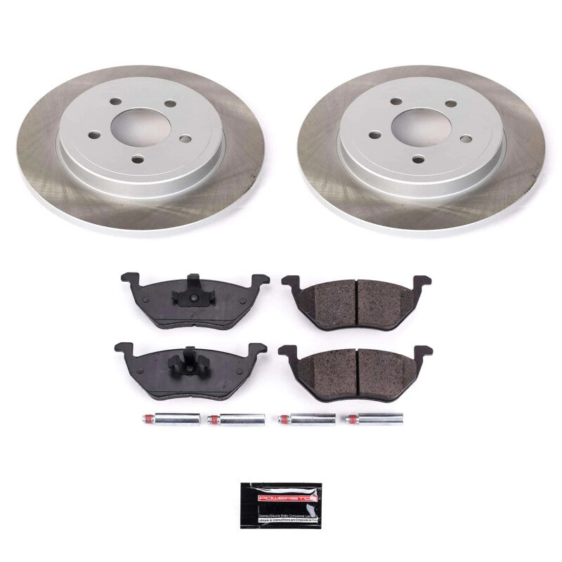 Power Stop 05-08 Mercury Mariner Rear Semi-Coated Rotor Kit PowerStop